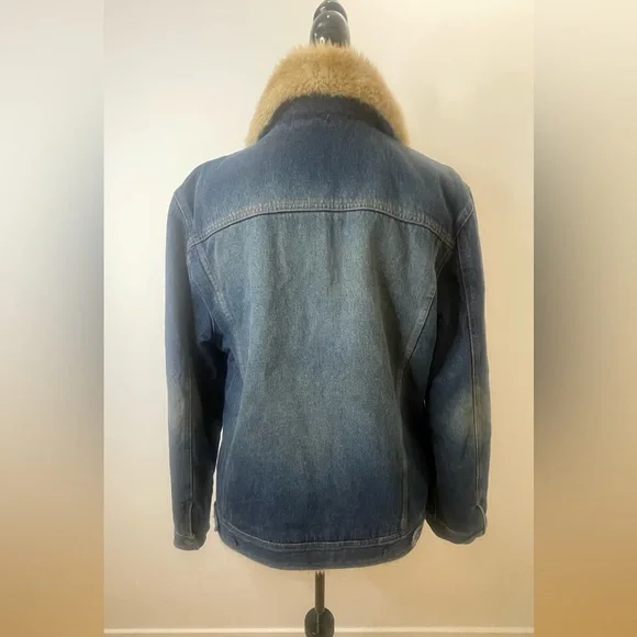 XL Quilted Denim Jacket - Picture 10 of 14